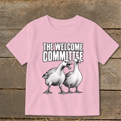 The Welcome Committee Toddler Tee