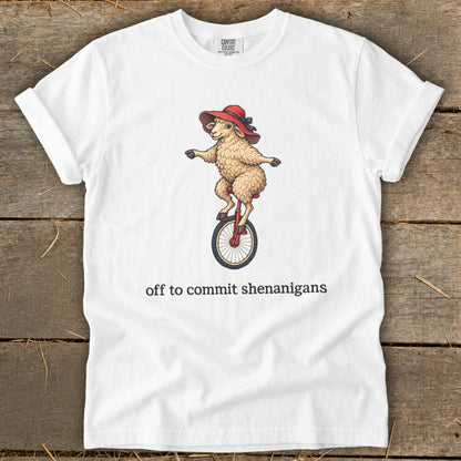 Off To Commit Shenanigans Signature Tee