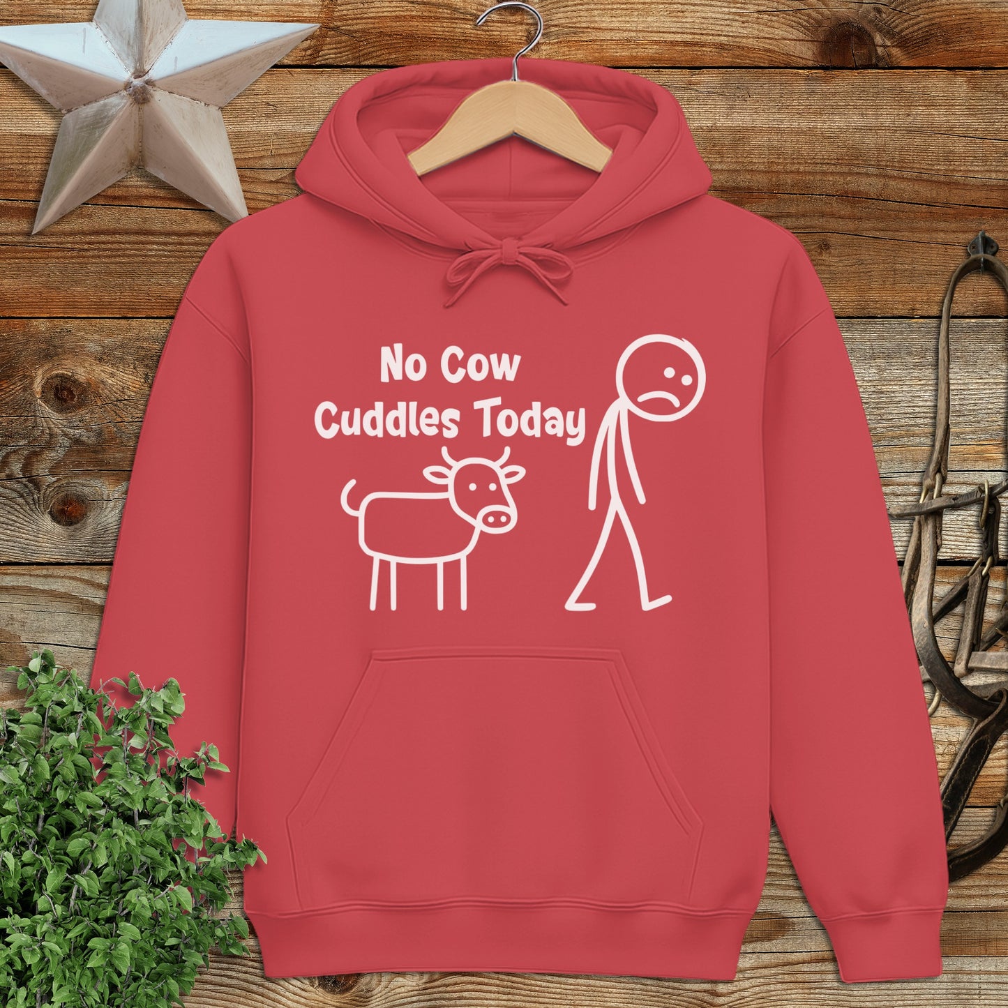 No Cow Cuddles Today Hoodie