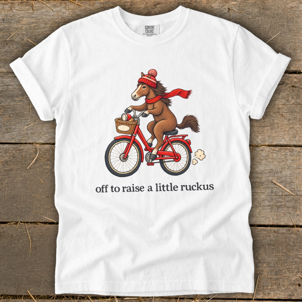 Off To Raise a Little Ruckus Signature Tee