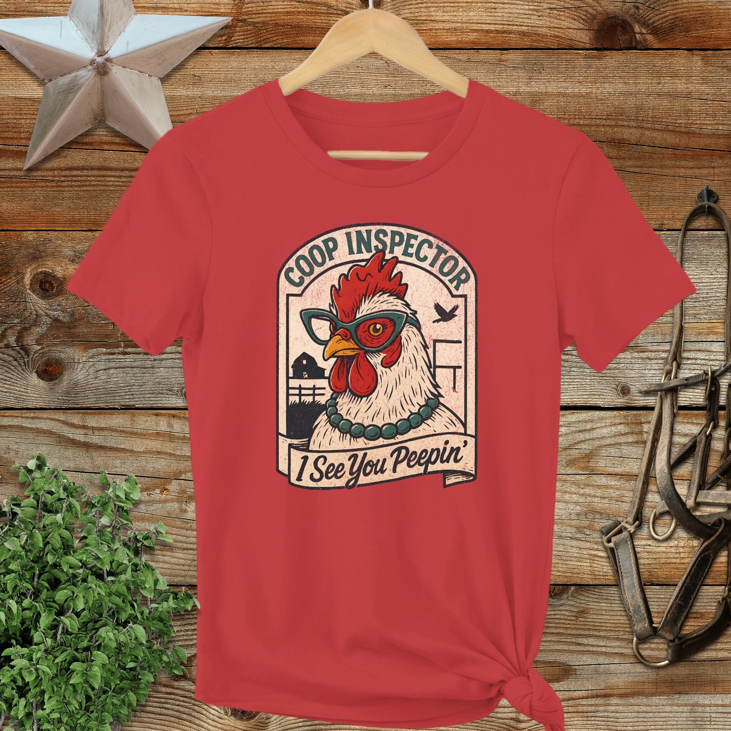 COOP INSPECTOR I See You Peepin' T-shirt