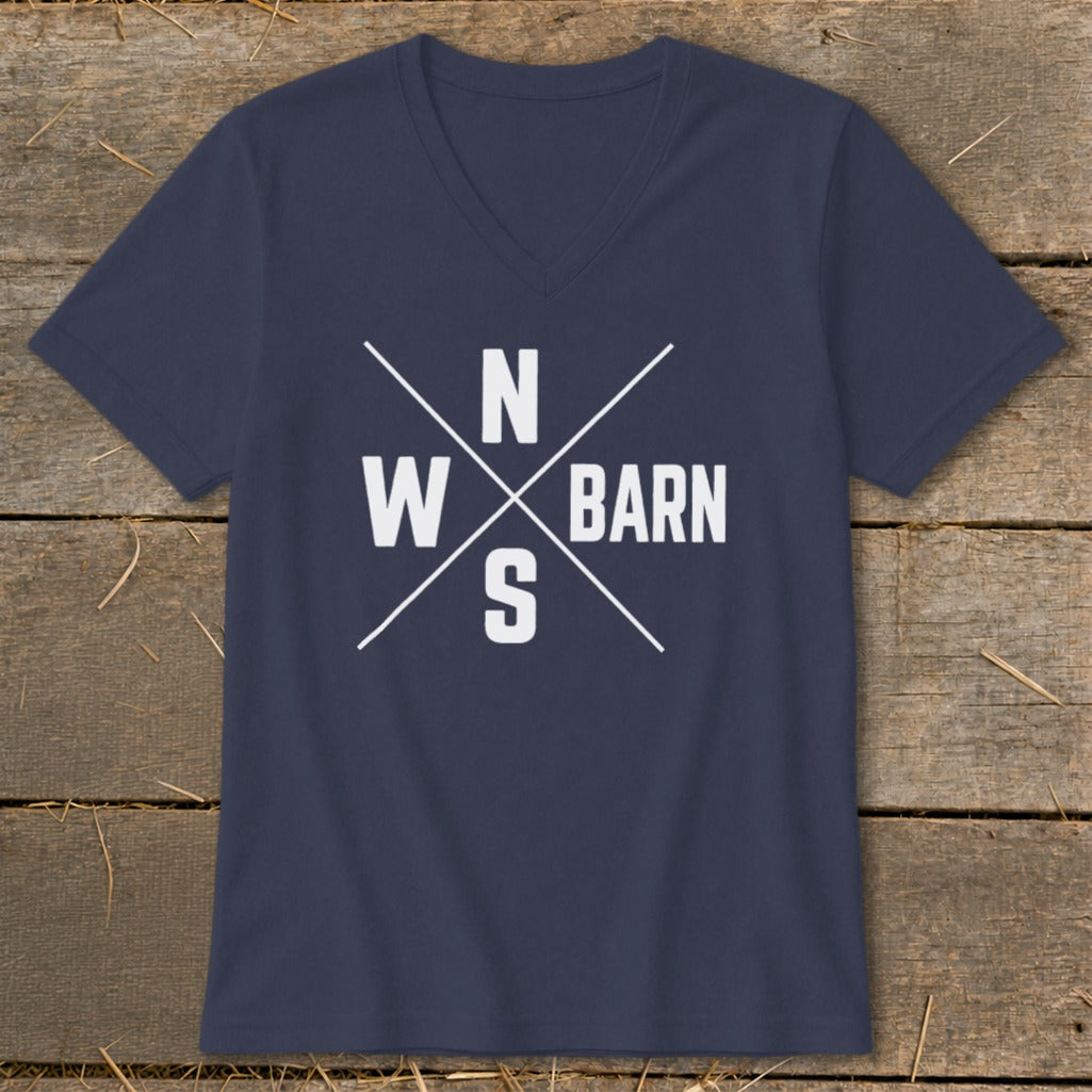 Barn Compass V-neck