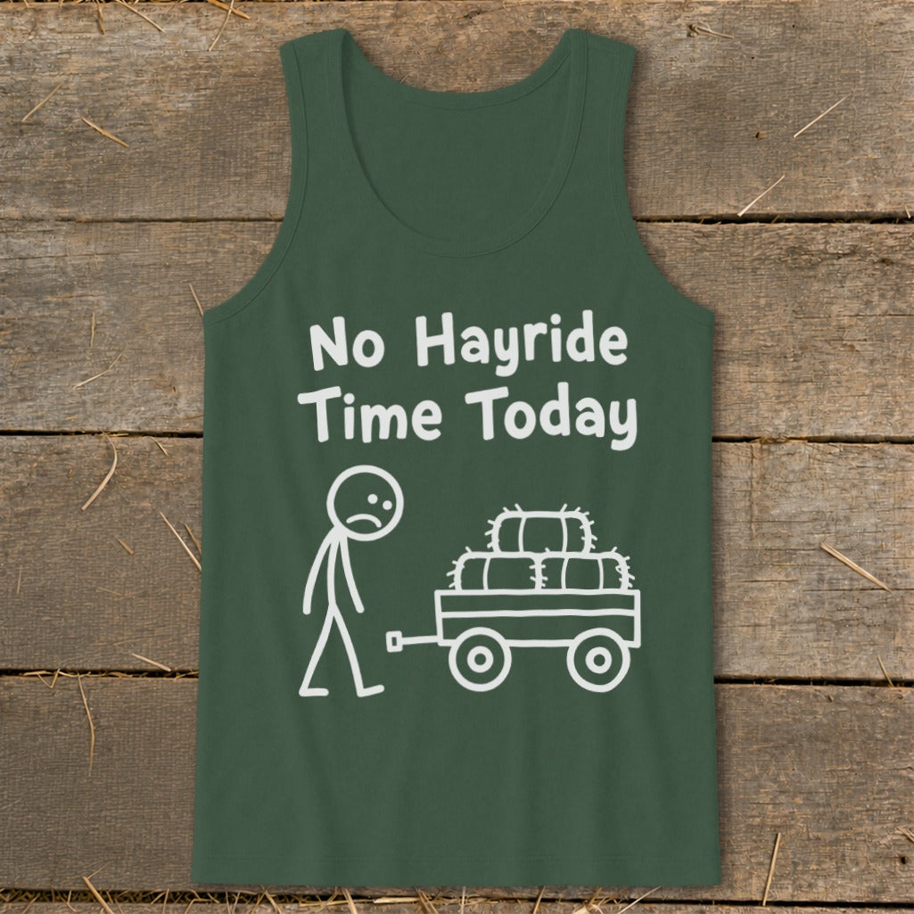 No Hayride Time Today Tank Top