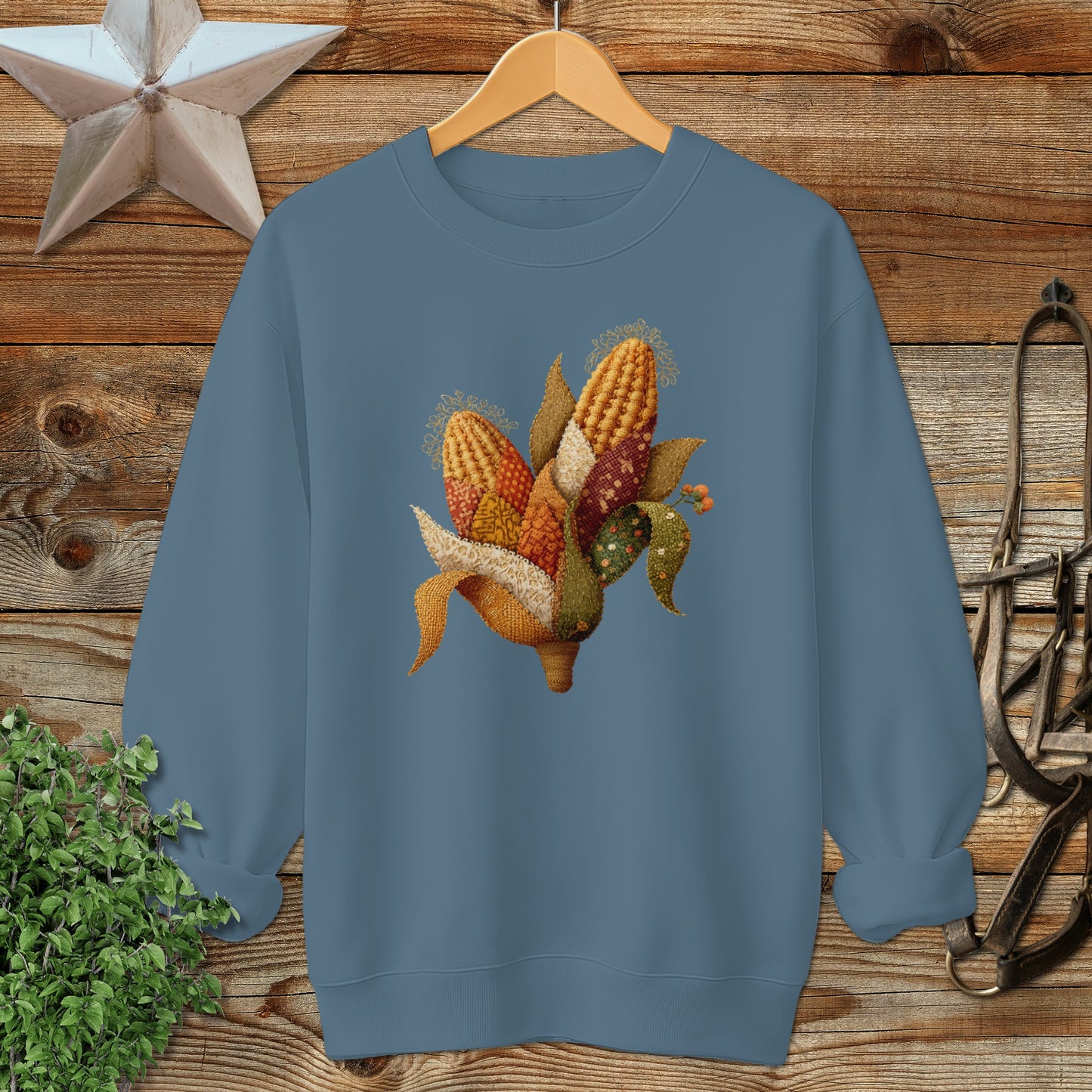 Artistic Harvest Corn Graphic Sweatshirt product