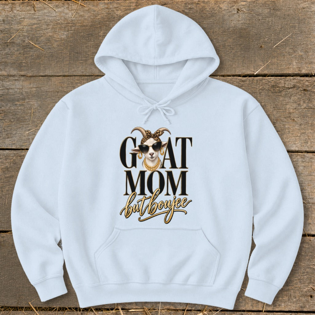 Goat Mom but Boujee Hoodie