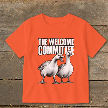 The Welcome Committee Toddler Tee