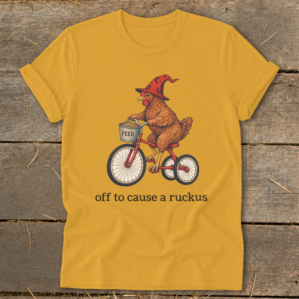 Off To Cause a Ruckus Softstyle Tee