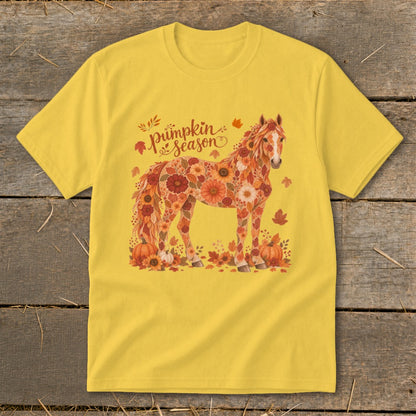 Fall Floral Horse Youth Tee