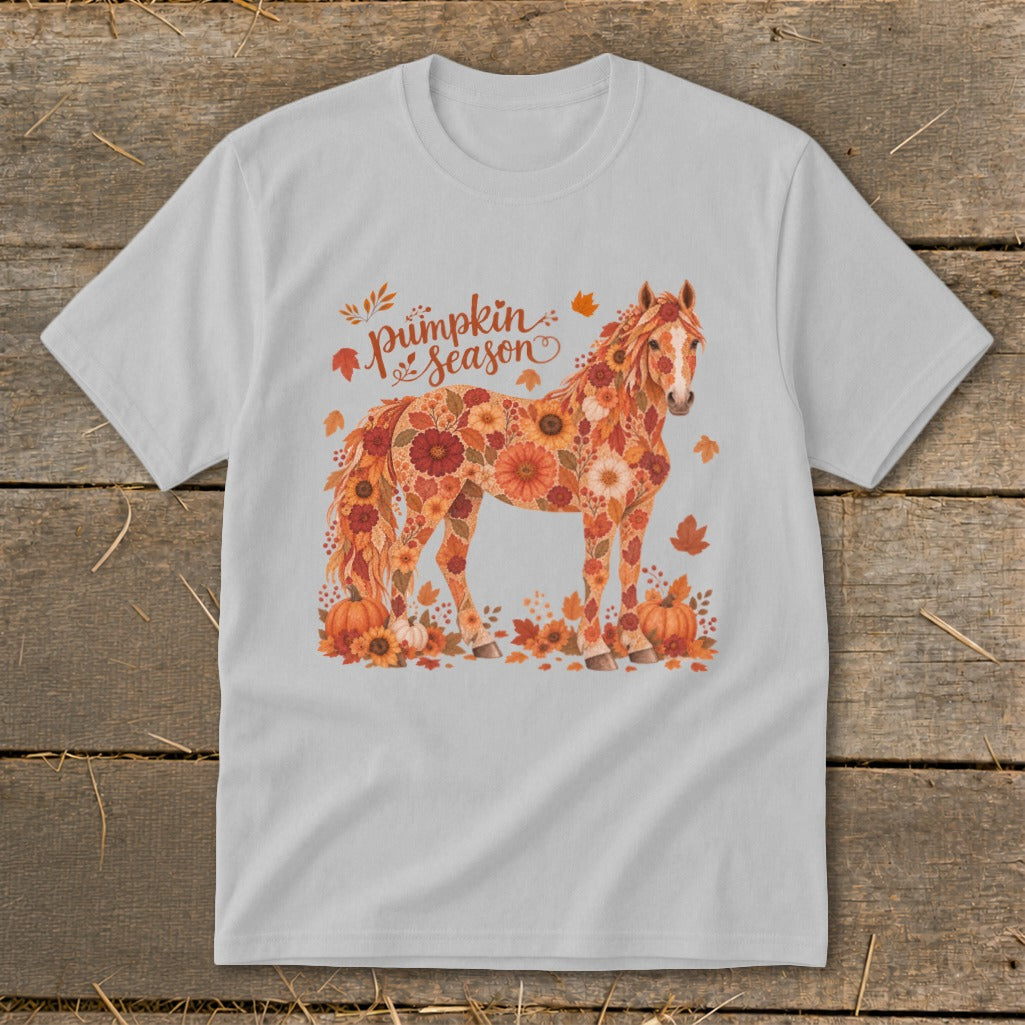 Fall Floral Horse Youth Tee