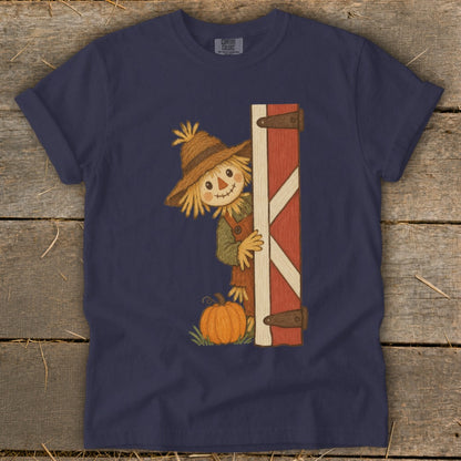 Peeking Scarecrow Signature Tee