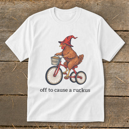 Off To Cause a Ruckus Youth Tee
