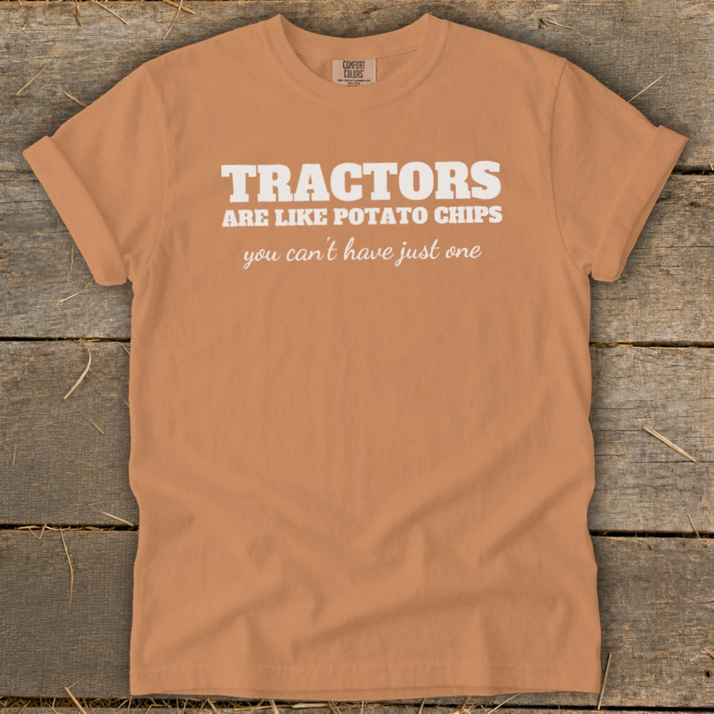 Tractors are like potato chips, you can't have just one graphic tee.