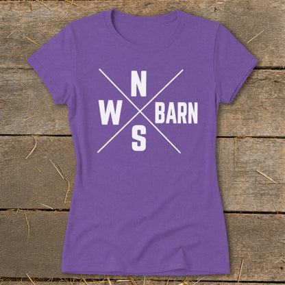 Barn Compass Ladies Tee