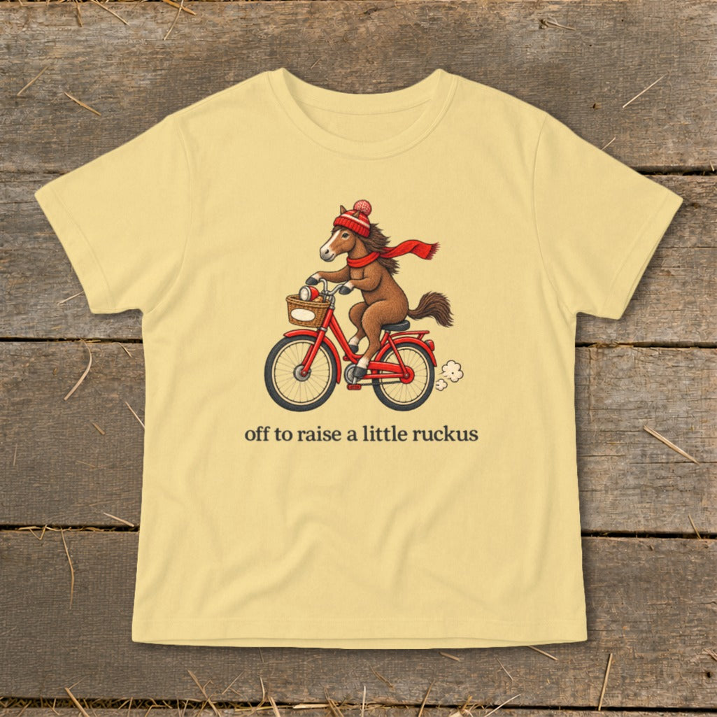 Off To Raise a Little Ruckus Infant Tee