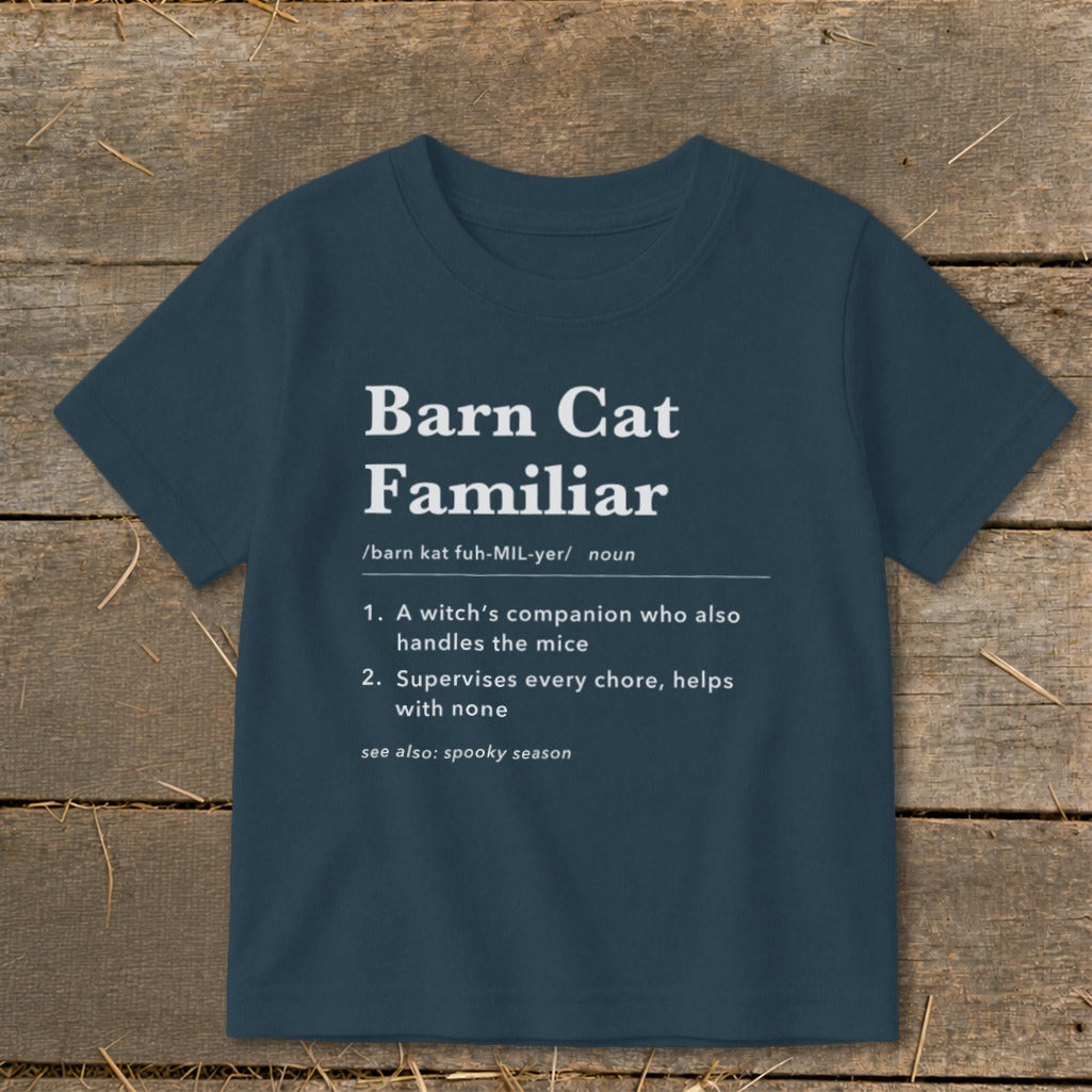 Barn Cat Familiar Definition Toddler Tee