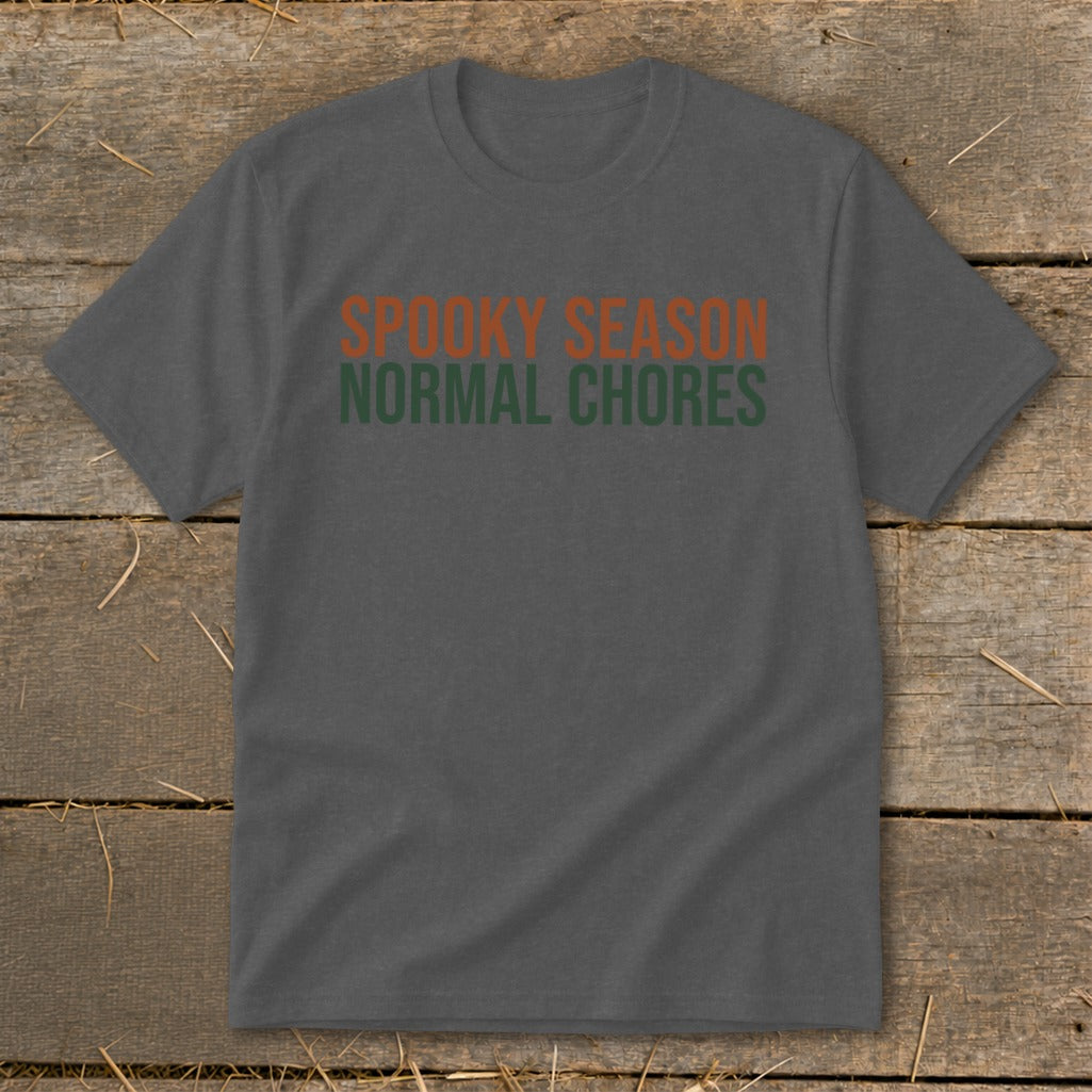 Spooky Season Normal Chores Youth Tee