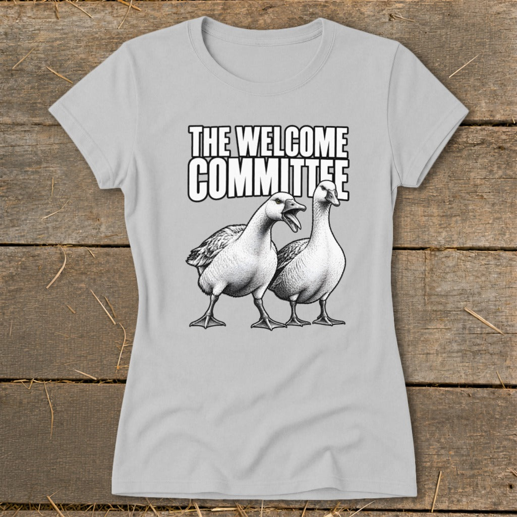 The Welcome Committee Ladies Tee