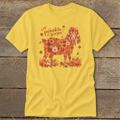 Fall Floral Nubian Goat Classic Tee