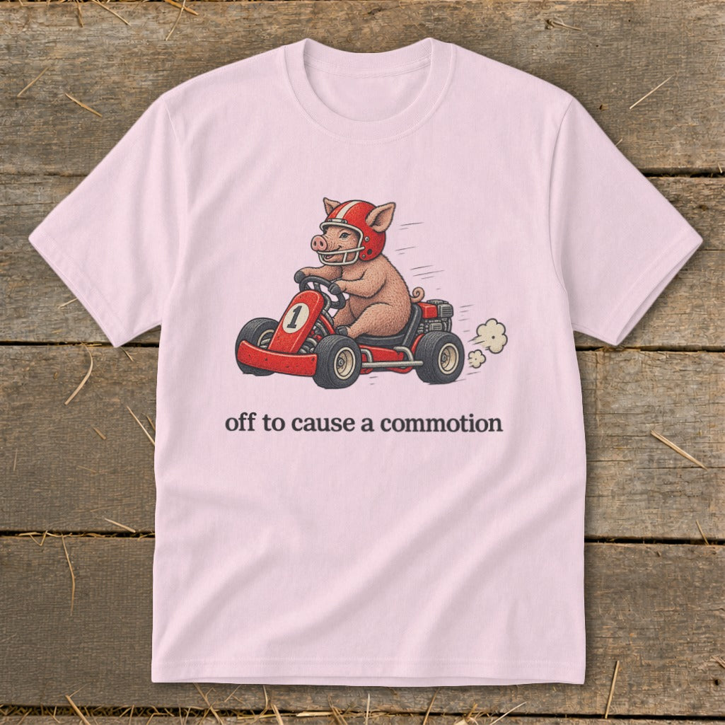 Off To Cause a Commotion Youth Tee