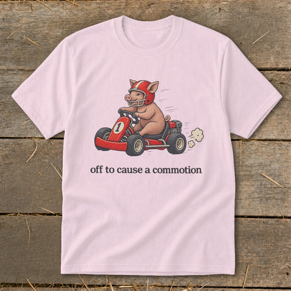 Off To Cause a Commotion Youth Tee