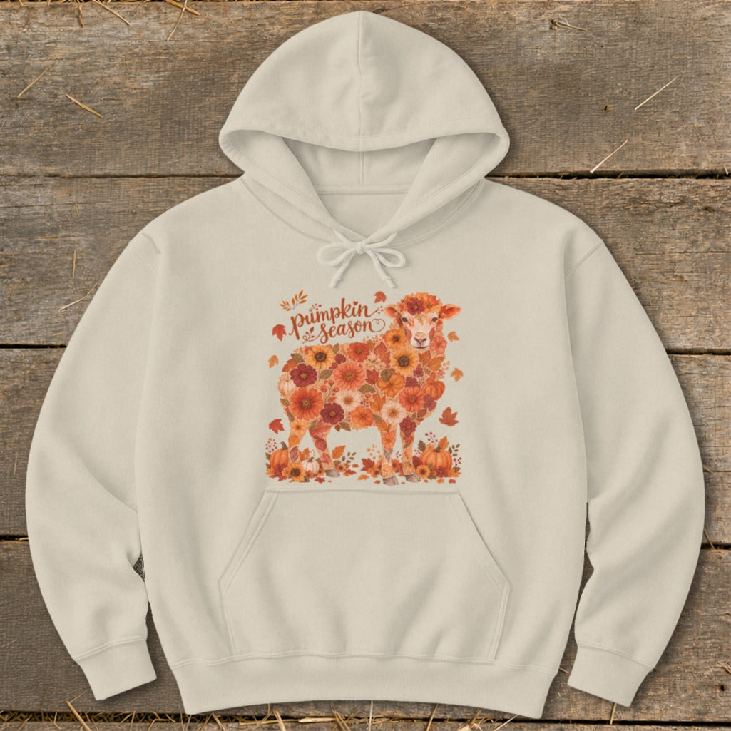Fall Floral Sheep Hoodie