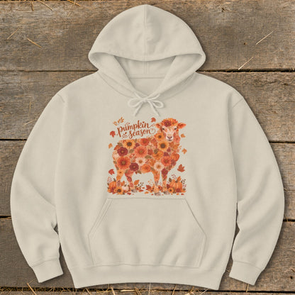 Fall Floral Sheep Hoodie