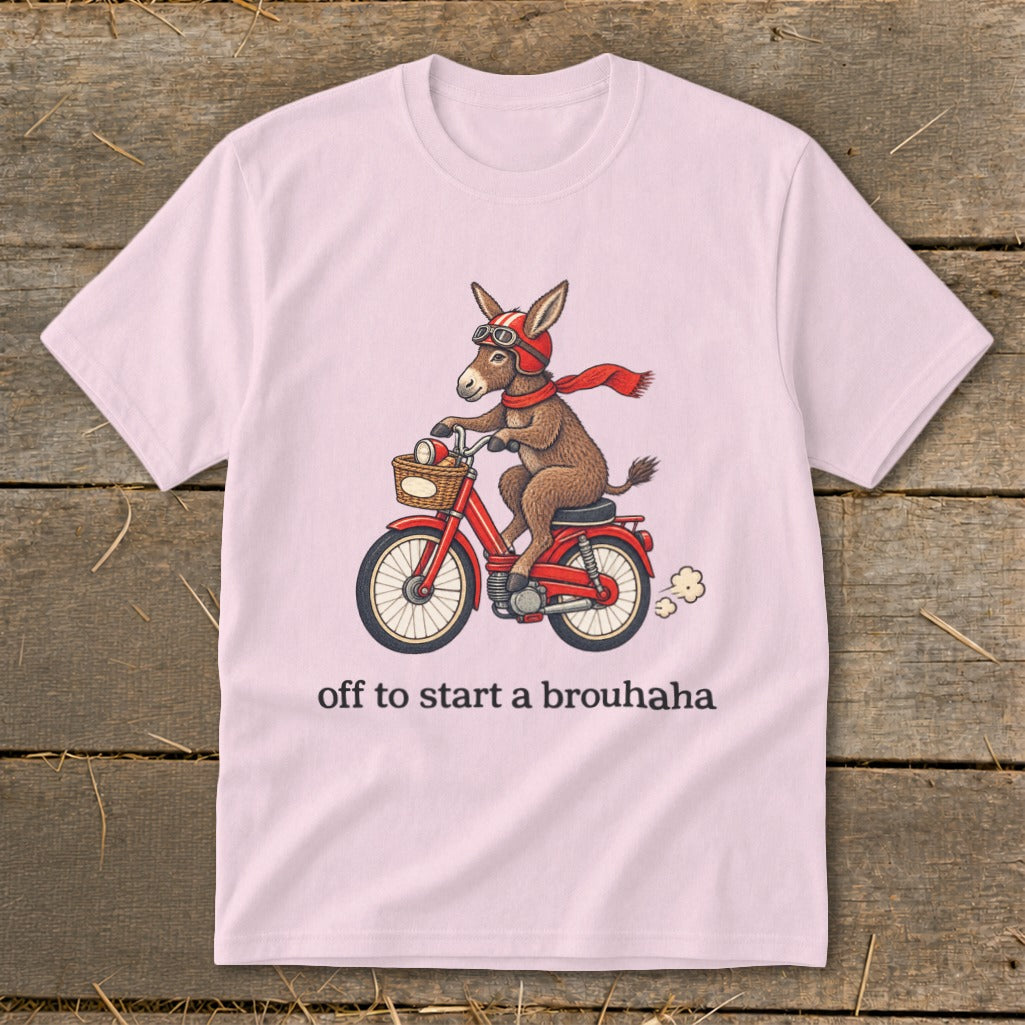 Off To Start a Brouhaha Youth Tee
