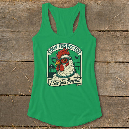 Coop Inspector Racerback Tank