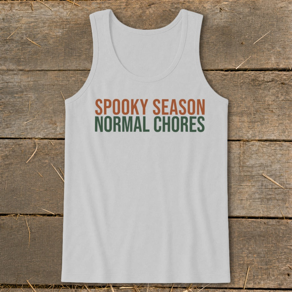 Spooky Season Normal Chores Tank Top