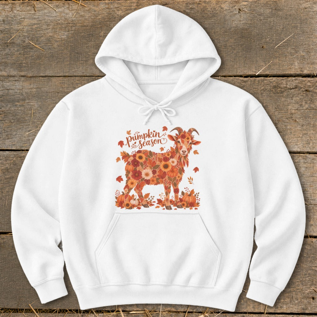 Fall Floral Goat Hoodie