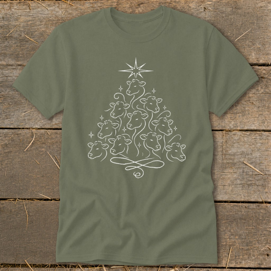 Elegant Cow Tree Classic Tee