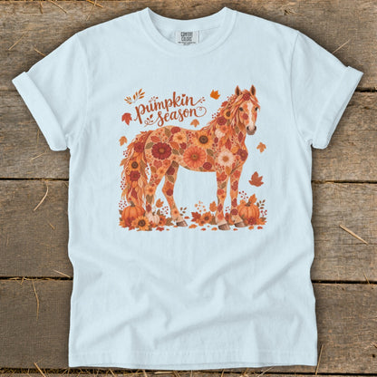 Fall Floral Horse Signature Tee