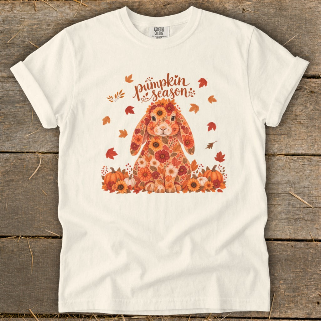 Fall Floral Rabbit Signature Tee