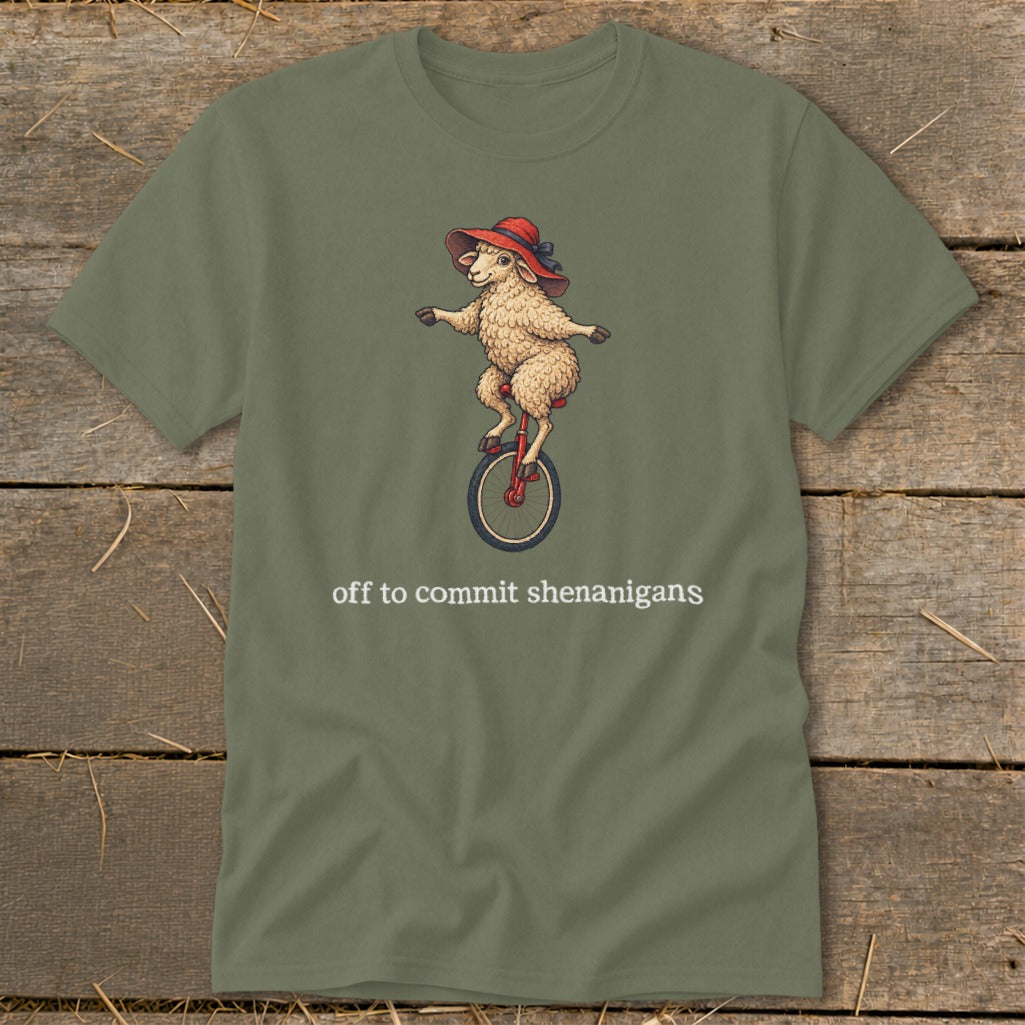Off To Commit Shenanigans Classic Tee
