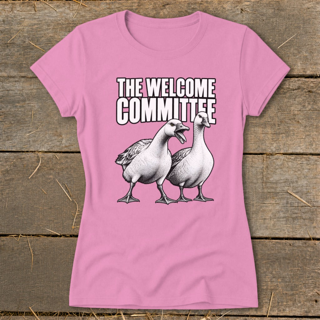 The Welcome Committee Ladies Tee