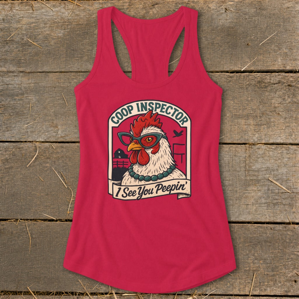 Coop Inspector Racerback Tank