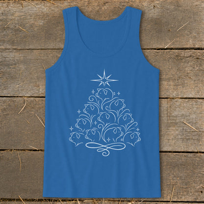 Elegant Pig Tree Tank Top
