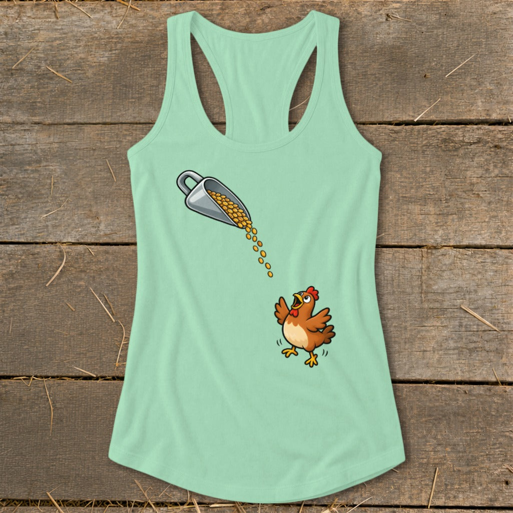 Scratch Pour Racerback Tank