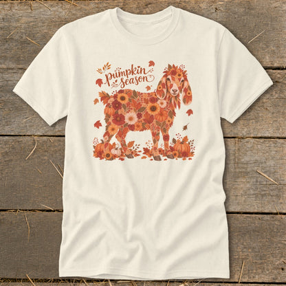 Fall Floral Nubian Goat Classic Tee