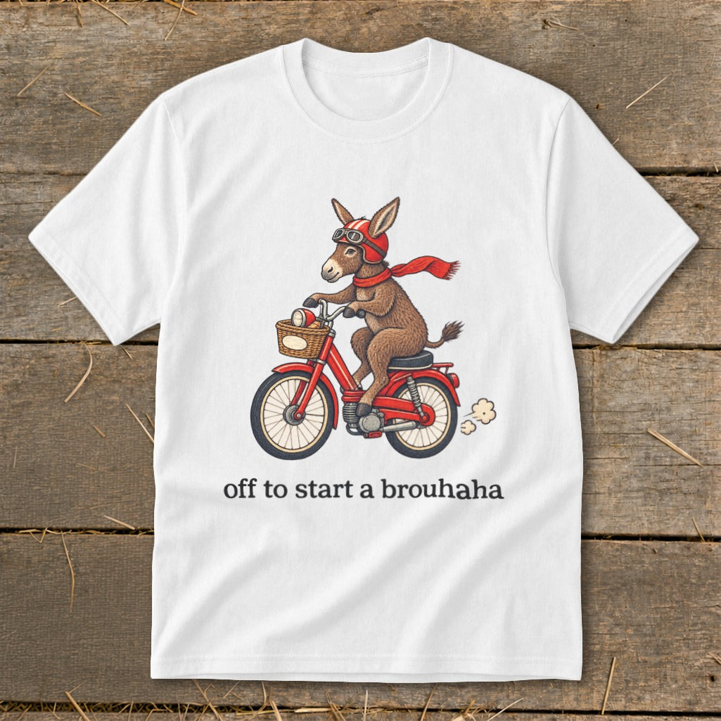 Off To Start a Brouhaha Youth Tee