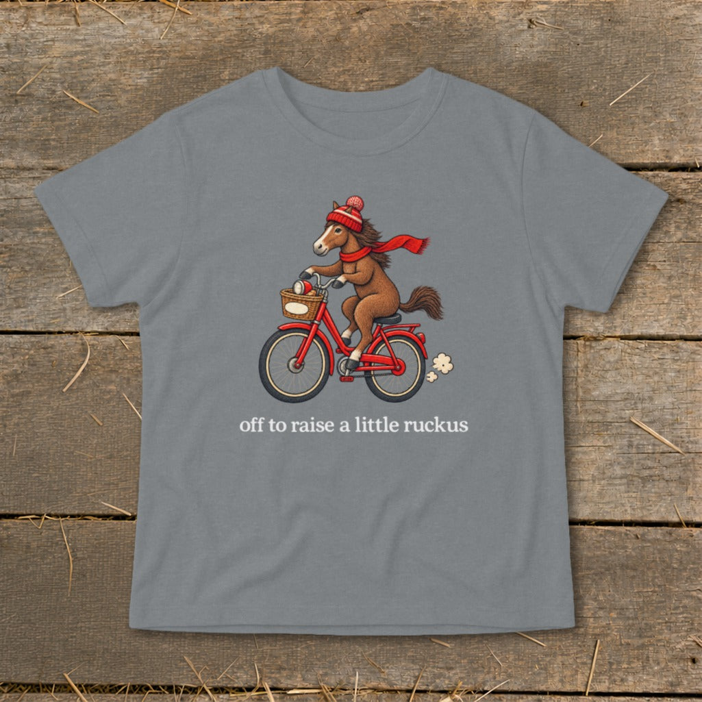 Off To Raise a Little Ruckus Infant Tee