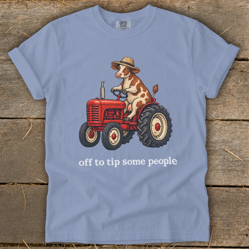 Off To Tip People Signature Tee