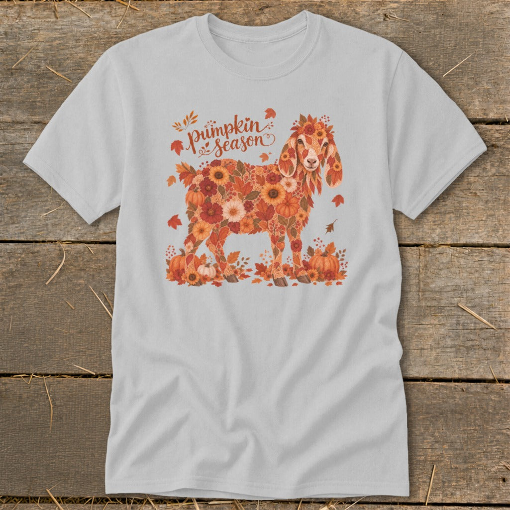 Fall Floral Nubian Goat Classic Tee