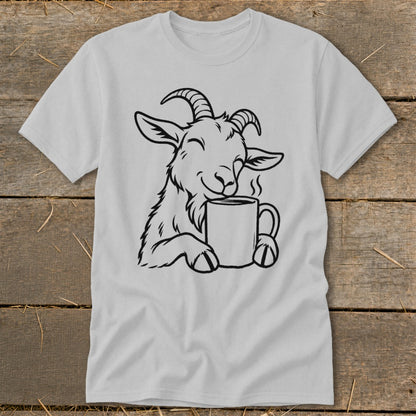 Morning Coffee Goat Classic Tee