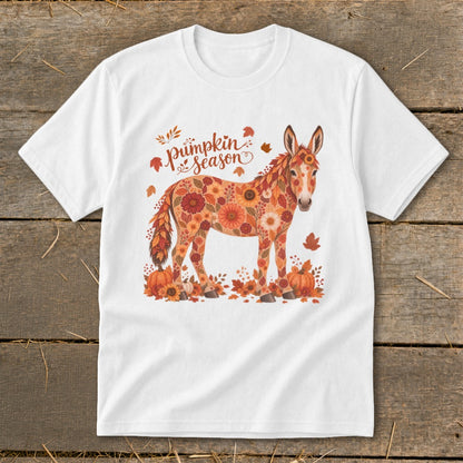 Fall Floral Donkey Youth Tee