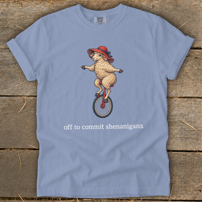 Off To Commit Shenanigans Signature Tee