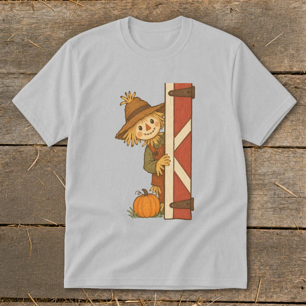 Peeking Scarecrow Youth Tee