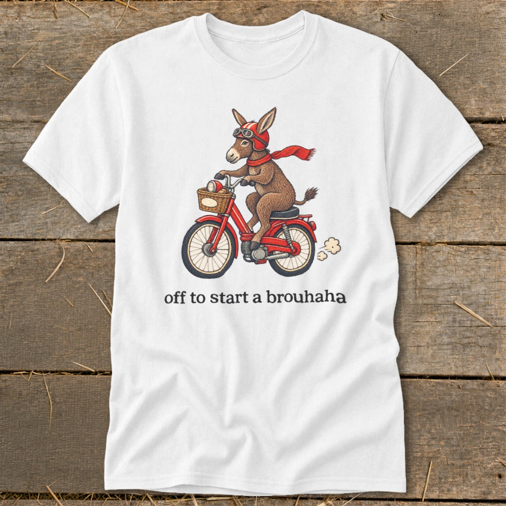 Off To Start a Brouhaha Classic Tee