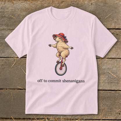 Off To Commit Shenanigans Youth Tee