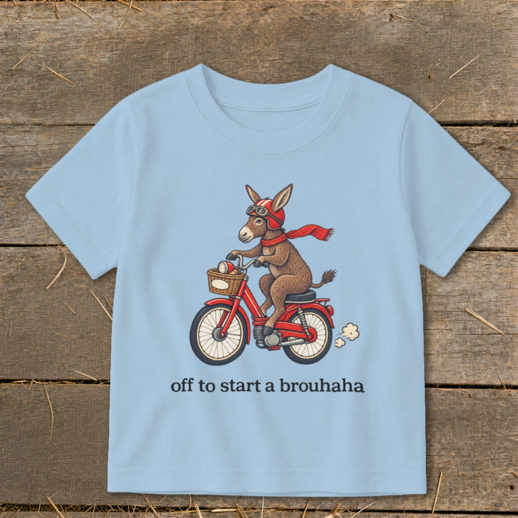 Off To Start a Brouhaha Toddler Tee